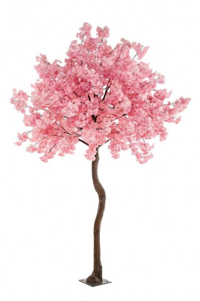 Kunst bloesem van 270cm met realistische bloemen en stevige stam, ideaal als decoratie voor huis, kantoor of horeca
