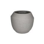 Plantenpot Ruvido met robuuste klei-look, gemaakt van lichtgewicht fiberglass. Geschikt voor binnen en buiten, perfect voor grote planten.