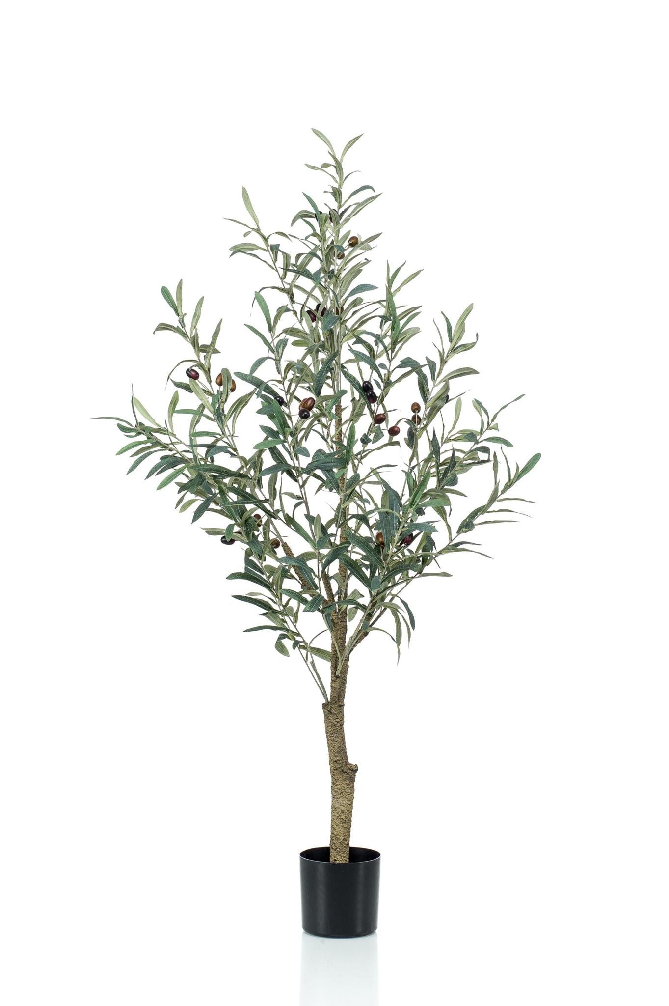 Kunst Olijfboom - Olea Europaea - 115 cm - Voor een groene sfeer