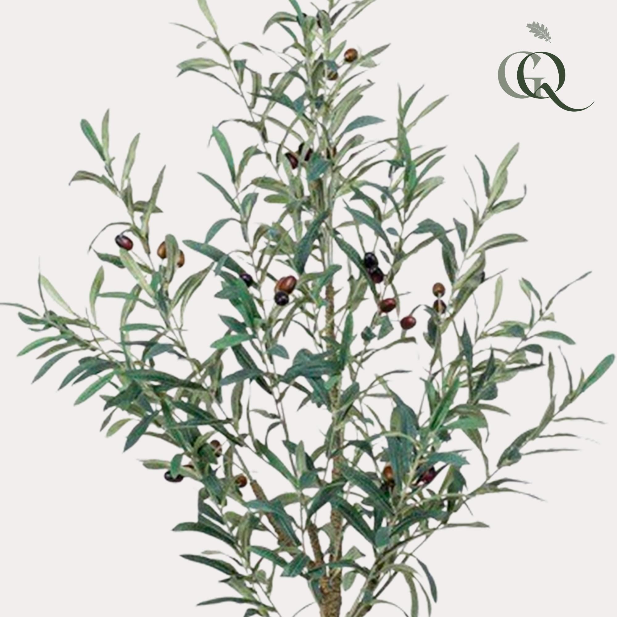 Kunst Olijfboom - Olea Europaea - 115 cm - Voor een groene sfeer