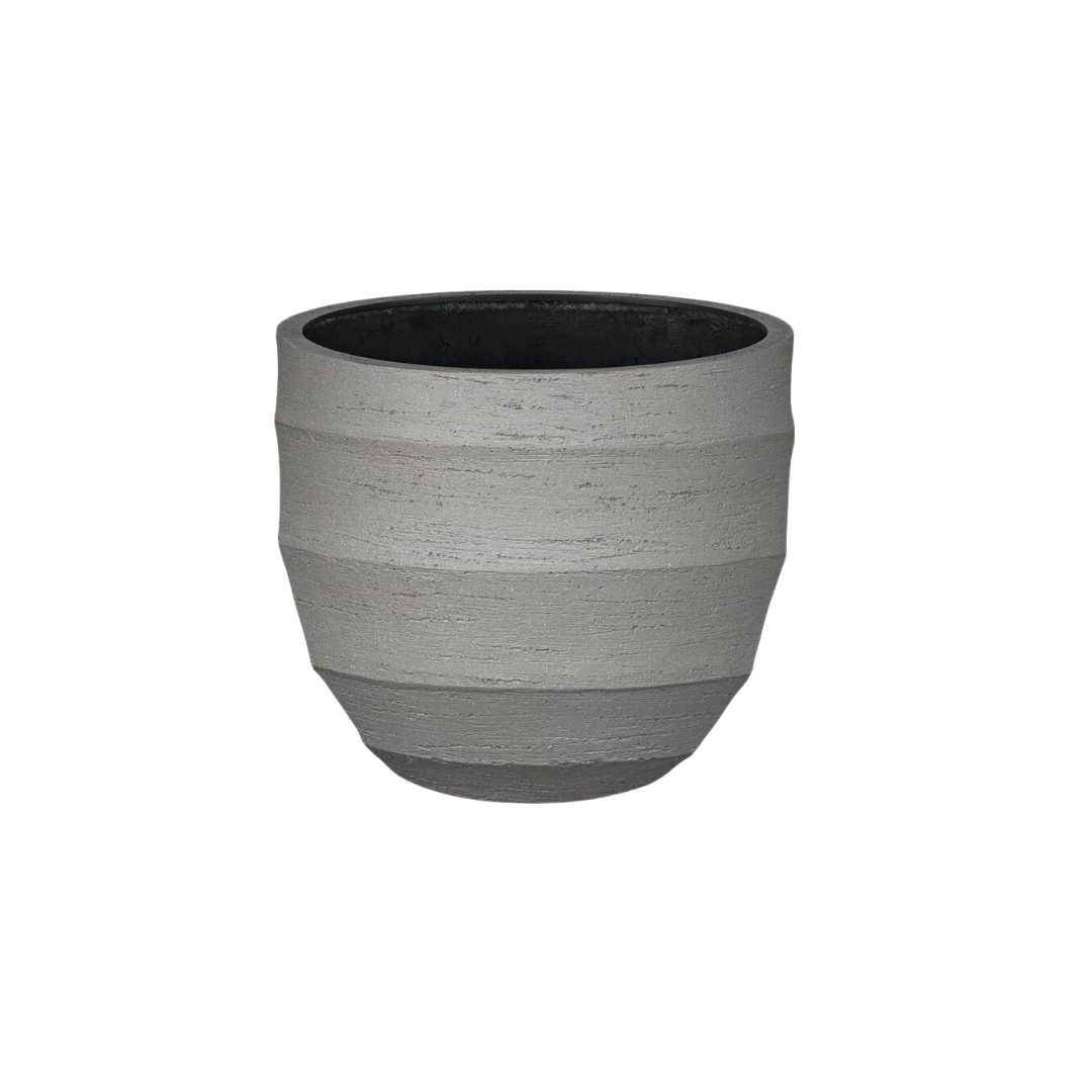 Bloempot Bordo New Egg Grey
