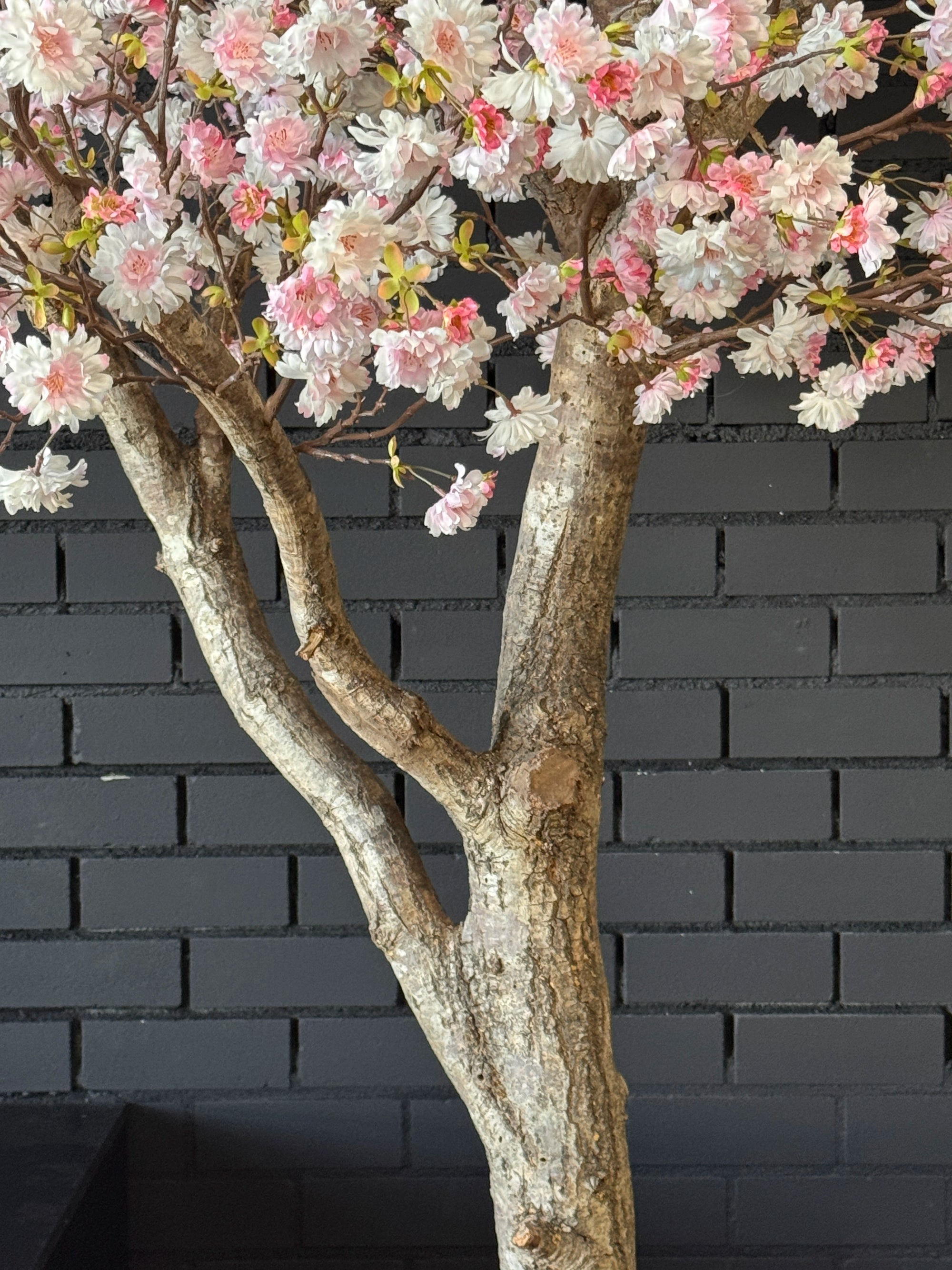 Handgemaakte Kunst Bloesemboom | Wit-Roze 225cm