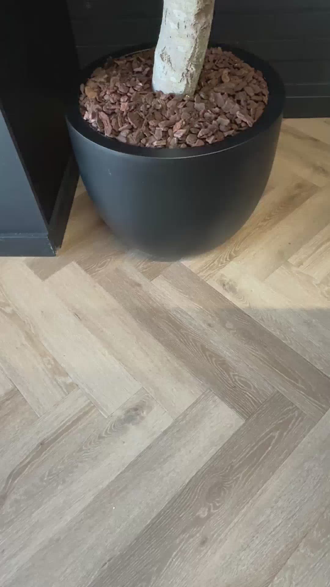Handgemaakte kunst bloesemboom met echte houten stam
