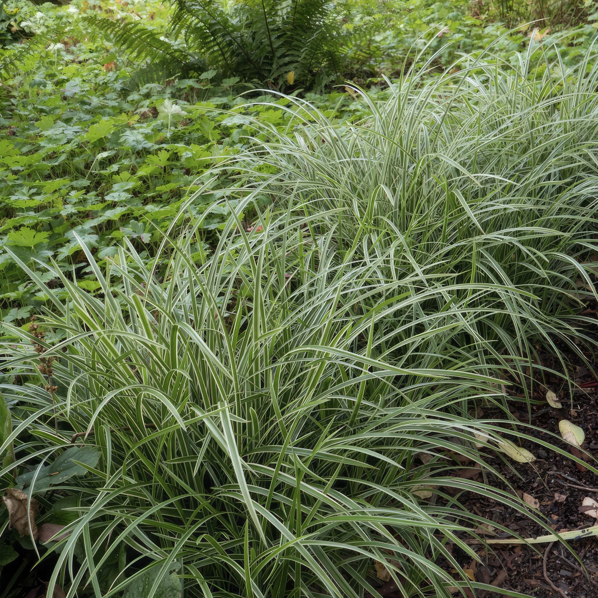 Carex morrowii 'Ice Dance' | Wintergroen siergras Ø9cm ↕10-25cm