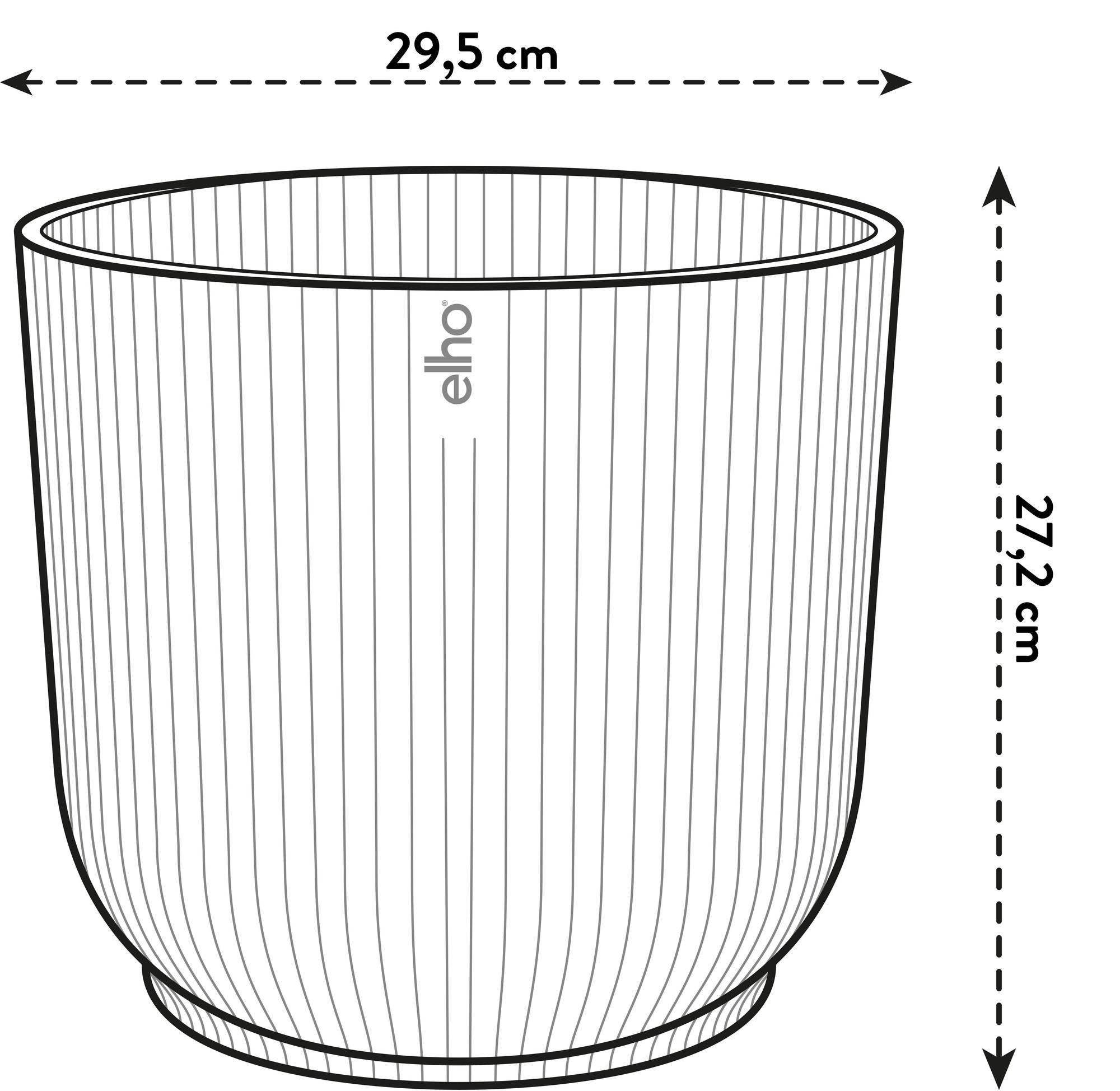 Plantenpot Elho Vibes Fold Rond | Duurzaam design van 100% gerecycled plastic