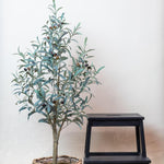 Kunst Olijfboom - Olea Europaea - 115 cm - Voor een groene sfeer